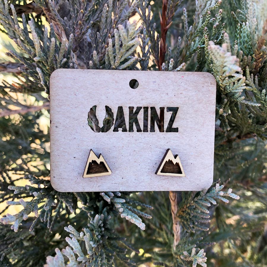 Wood Mountain Earrings