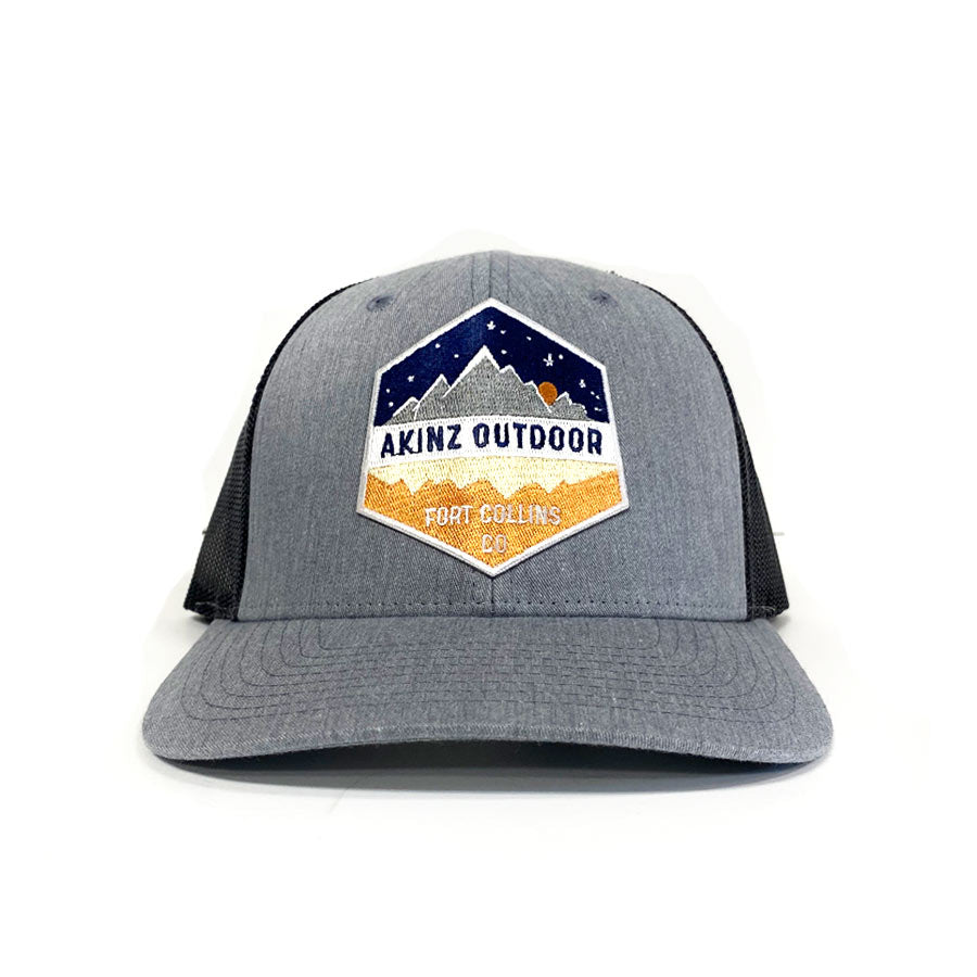 Venture Outdoor Baseball Hat - Orange Patch