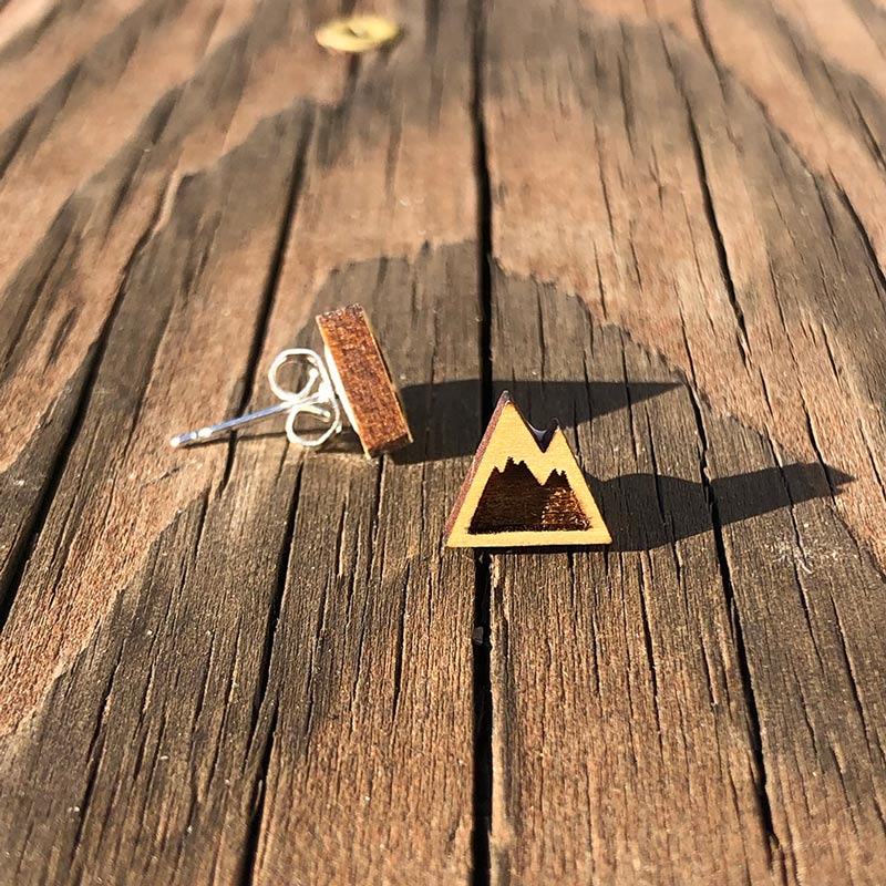 Wood Mountain Earrings
