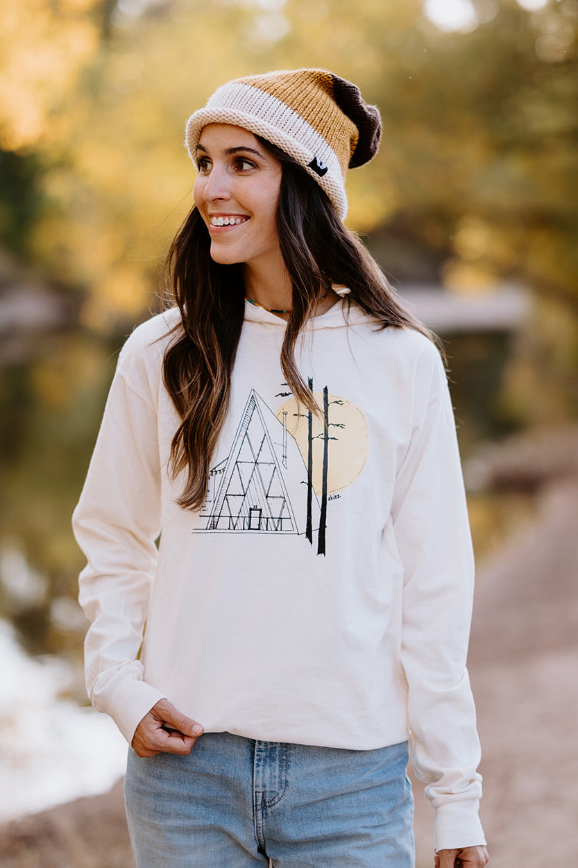 A-Frame Hideaway Pullover