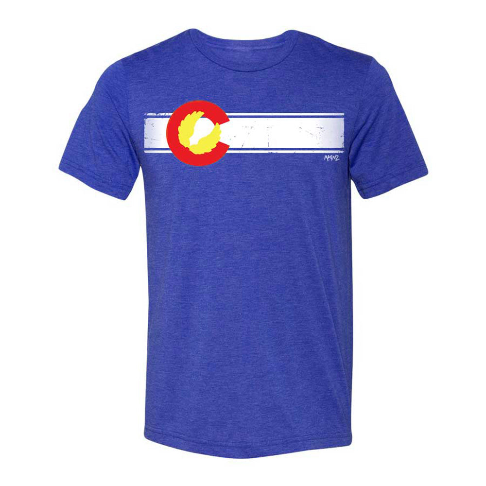 Colorado Flag Recycled Blend Tee