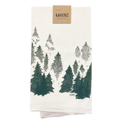 Into the Evergreen Tea Towel