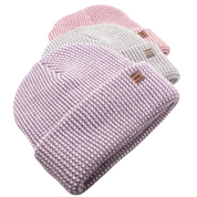 Pastel Waffle Rib Beanie