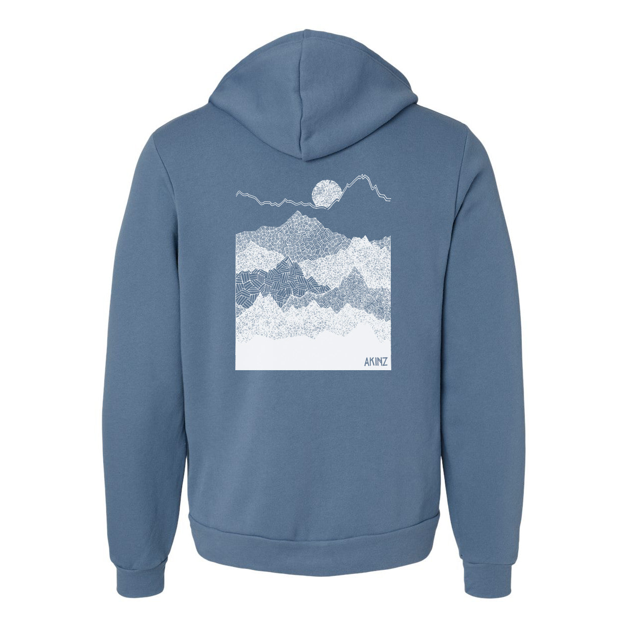 Ascend Mountains Zip Up Hoodie