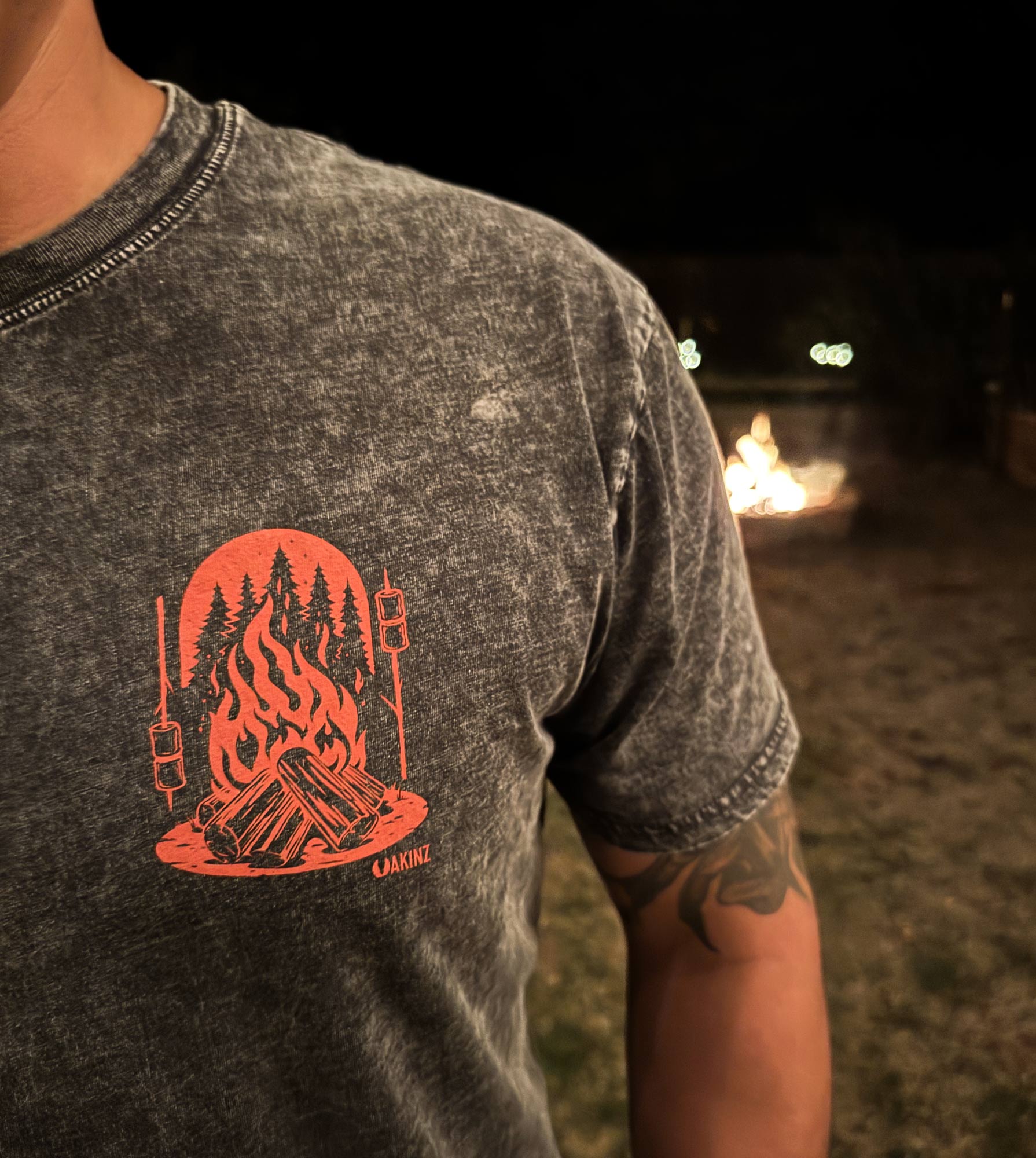 Campfire Social Club Stonewash Tee