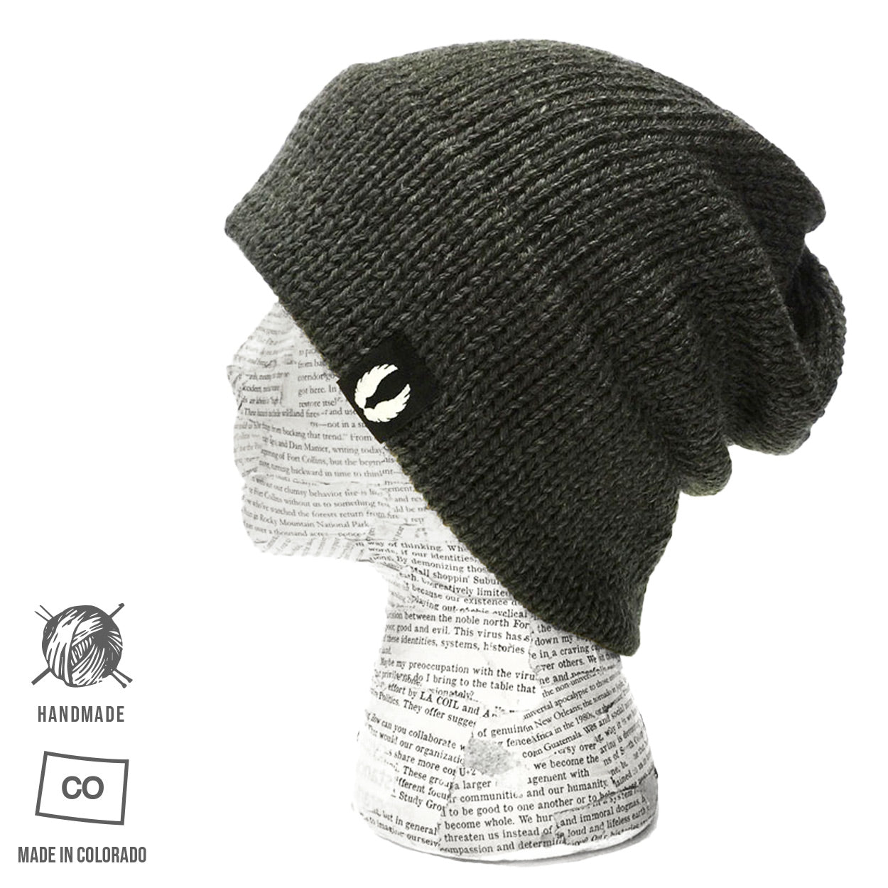 Viking Beanie - Oversized Slouchy Beanie | Handmade in Colorado