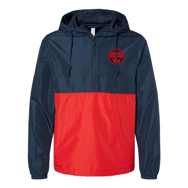 ②karrimor aspire pullover wind breaker Colorado Windbreaker - Navy and Red – Akinz