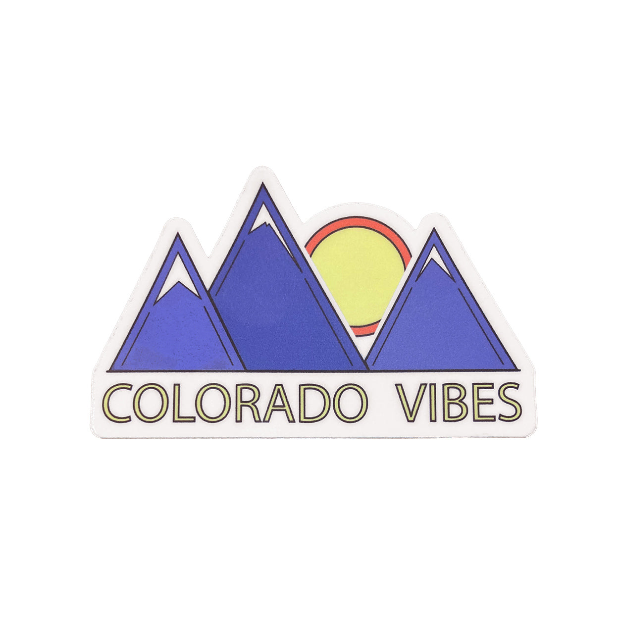Colorado Vibes Sticker