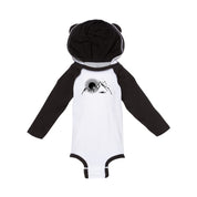 Dawn Rising Bear Ear Hooded Onesie