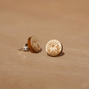 Wood Desert Daydream Earrings