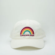 Find Your Wings Rainbow Hat