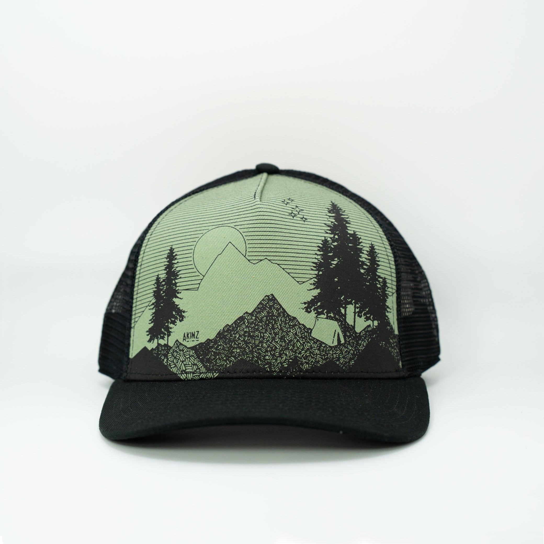 Five Star View Hat - Sage Green