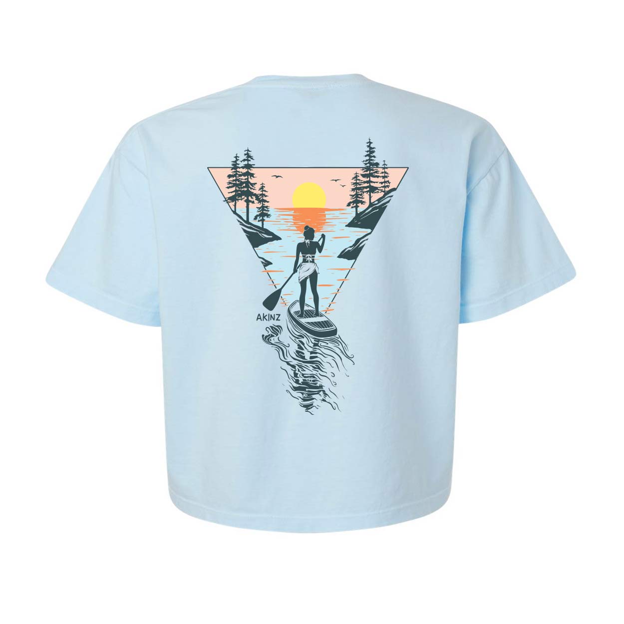 Golden Hour Womens Boxy Tee