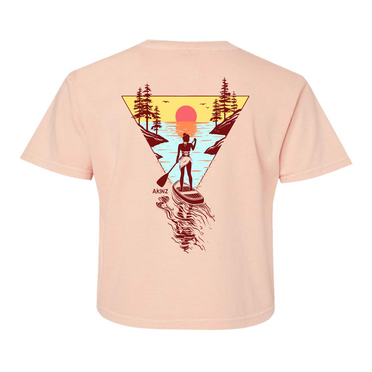 Golden Hour Womens Boxy Tee