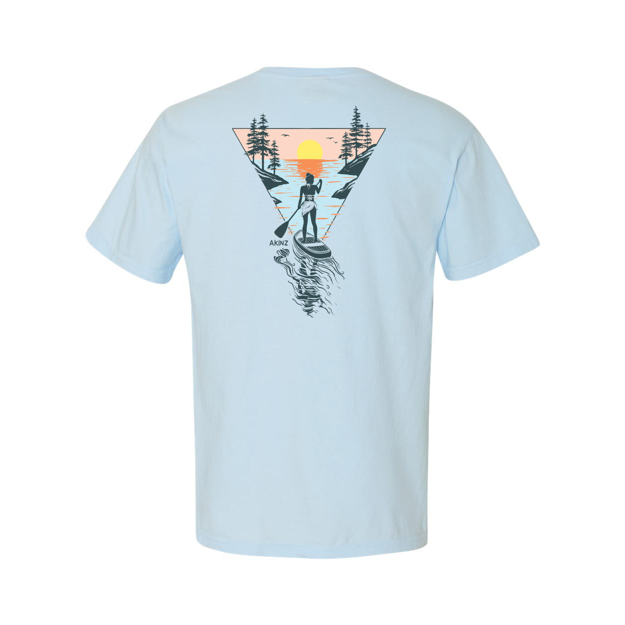 Golden Hour Paddle Board Tee