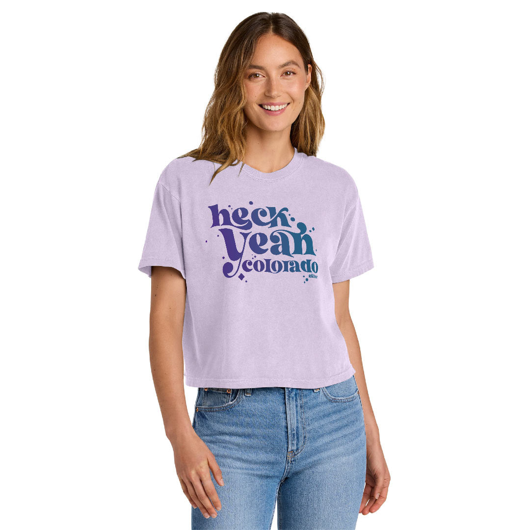 Heck Yeah Colorado - Womens Boxy Tee