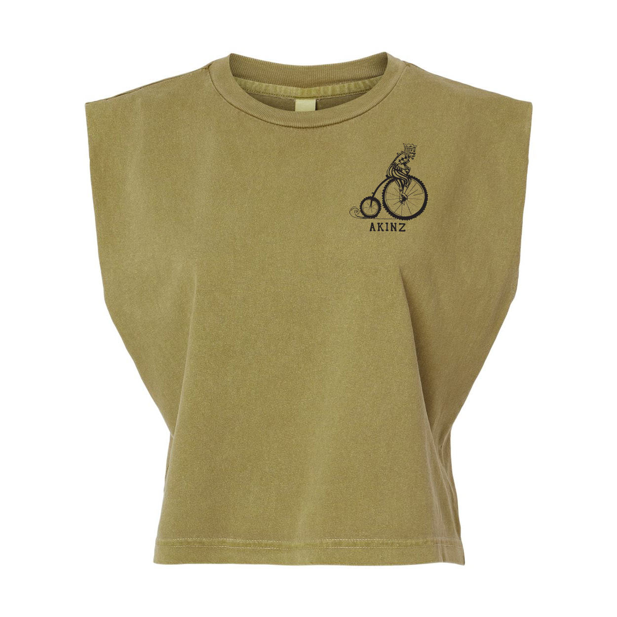 King Penny-Farthing Womens Muscle Tee