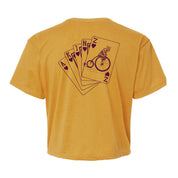 King Penny-Farthing Crop Tee