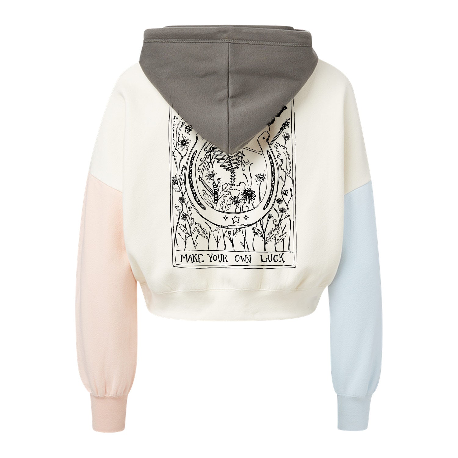 Make Your Own Luck Colorblock Hoodie