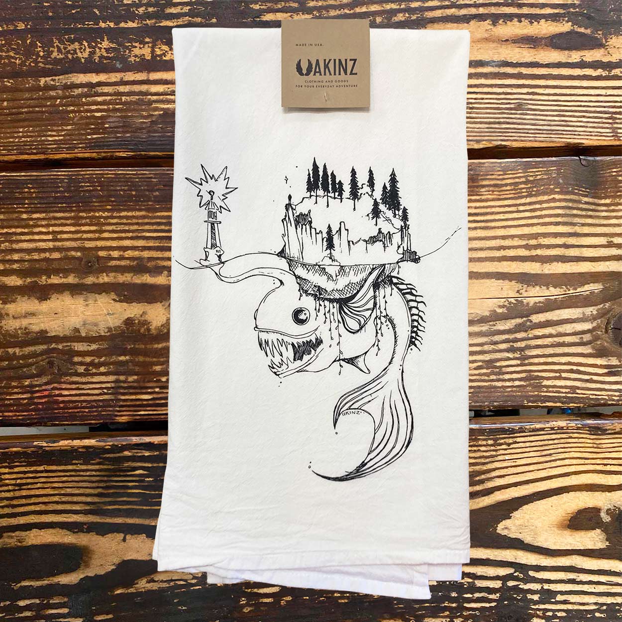 Midnight Dreamer Tea Towel