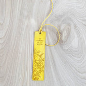 Floral Wood Bookmarks
