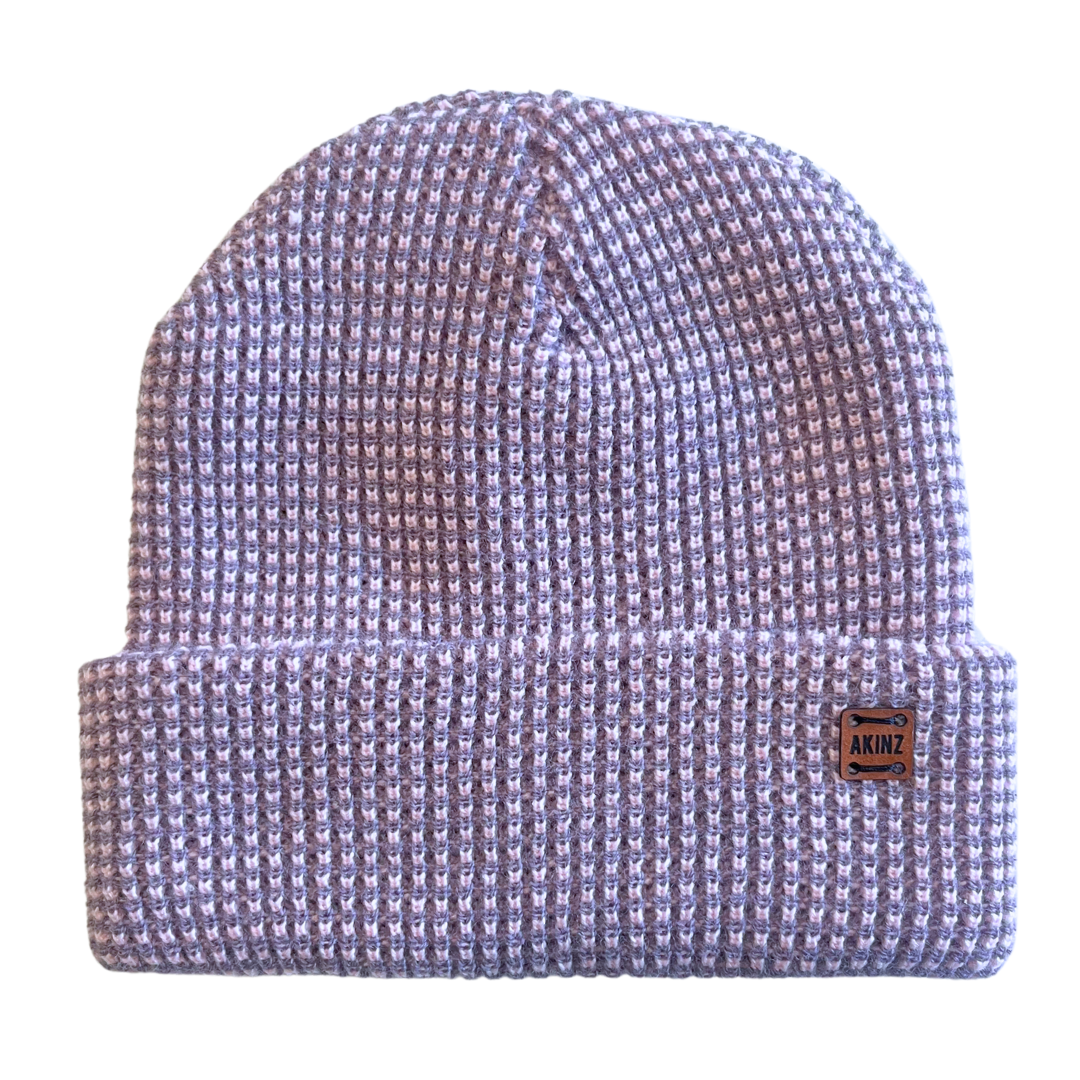 Pastel Waffle Rib Beanie