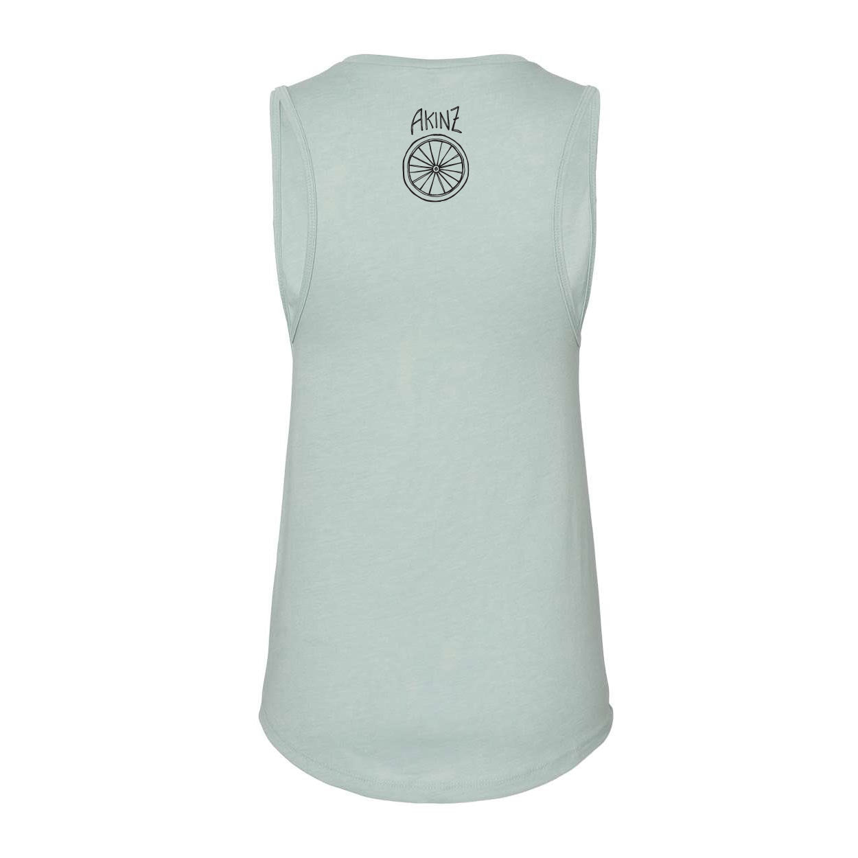 Rain or Shine Muscle Tank - Seafoam