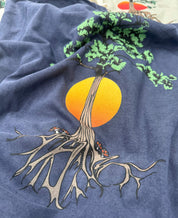 Roots Tree Tee - Vintage Navy