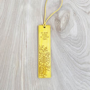 Floral Wood Bookmarks