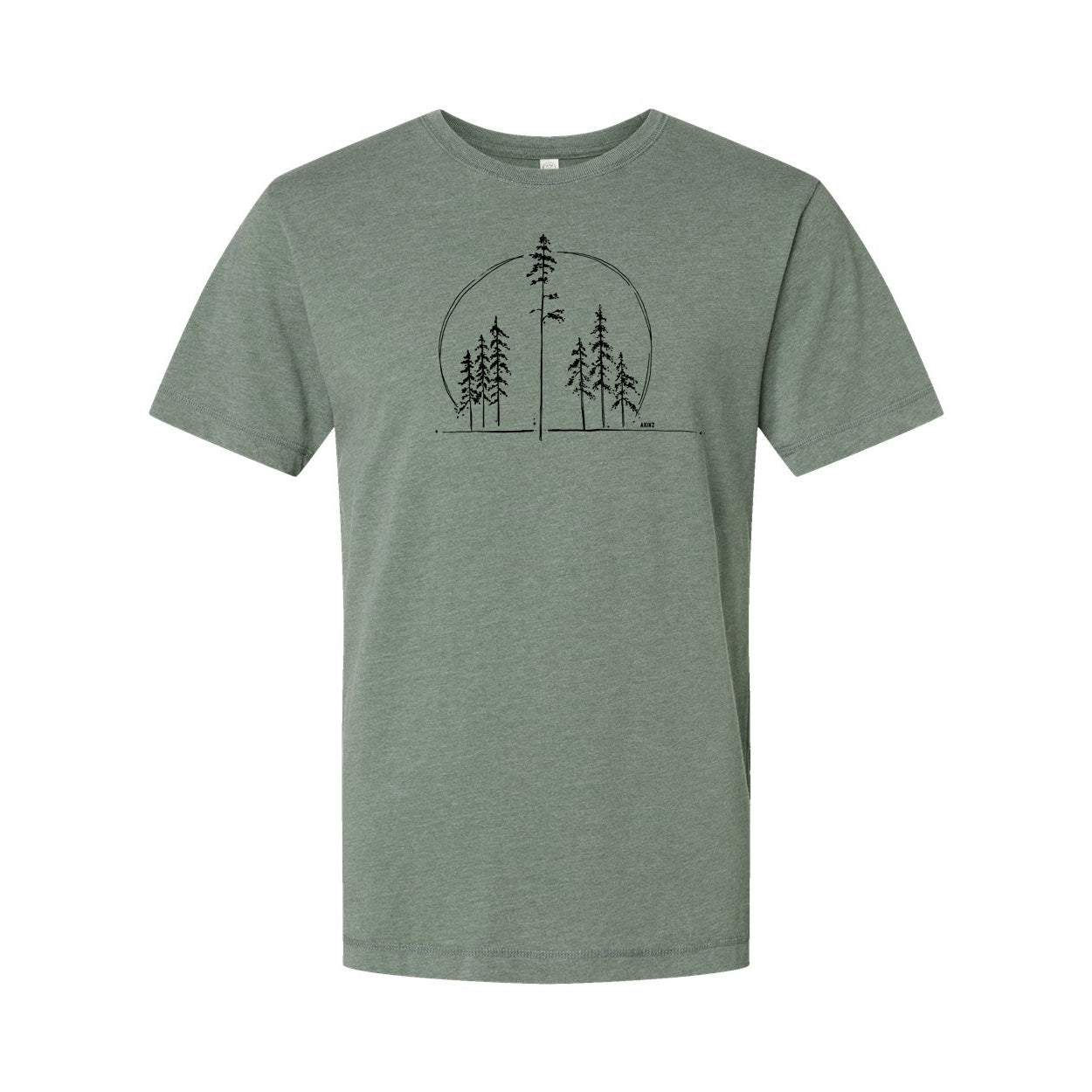 Speak for the Trees Tee - Pine Green