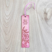 Floral Wood Bookmarks