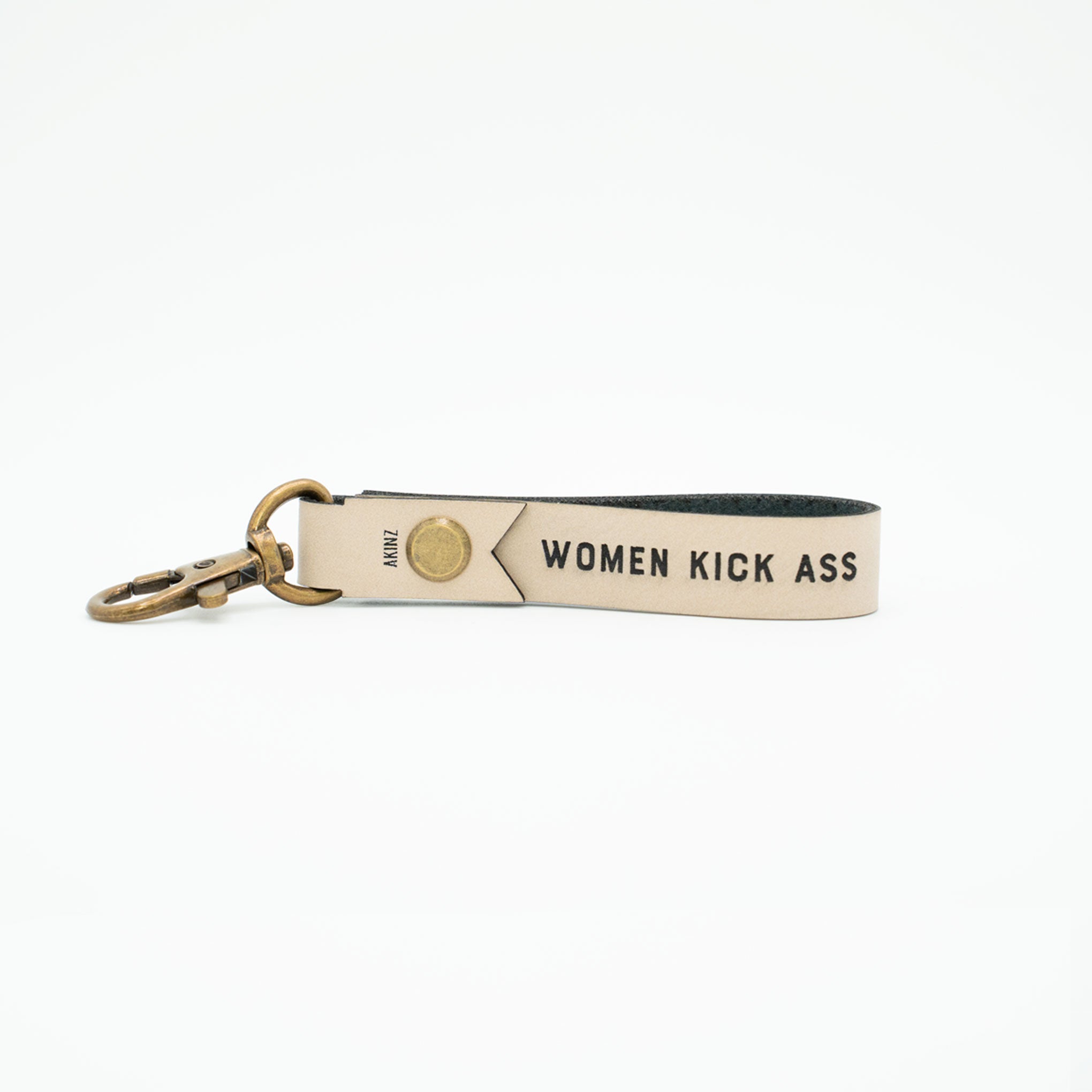 Women Kick Ass Keychain