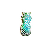 Rainbow Pineapple Pin