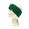 balibana chunky crochet green headband