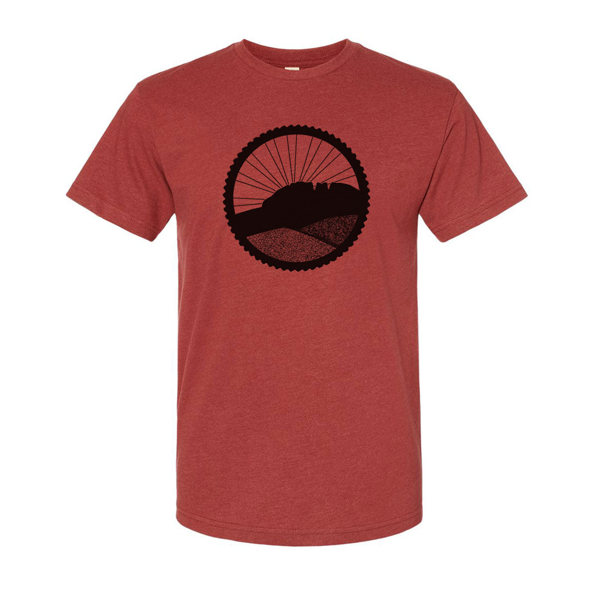 Red mountain park design t shirt 