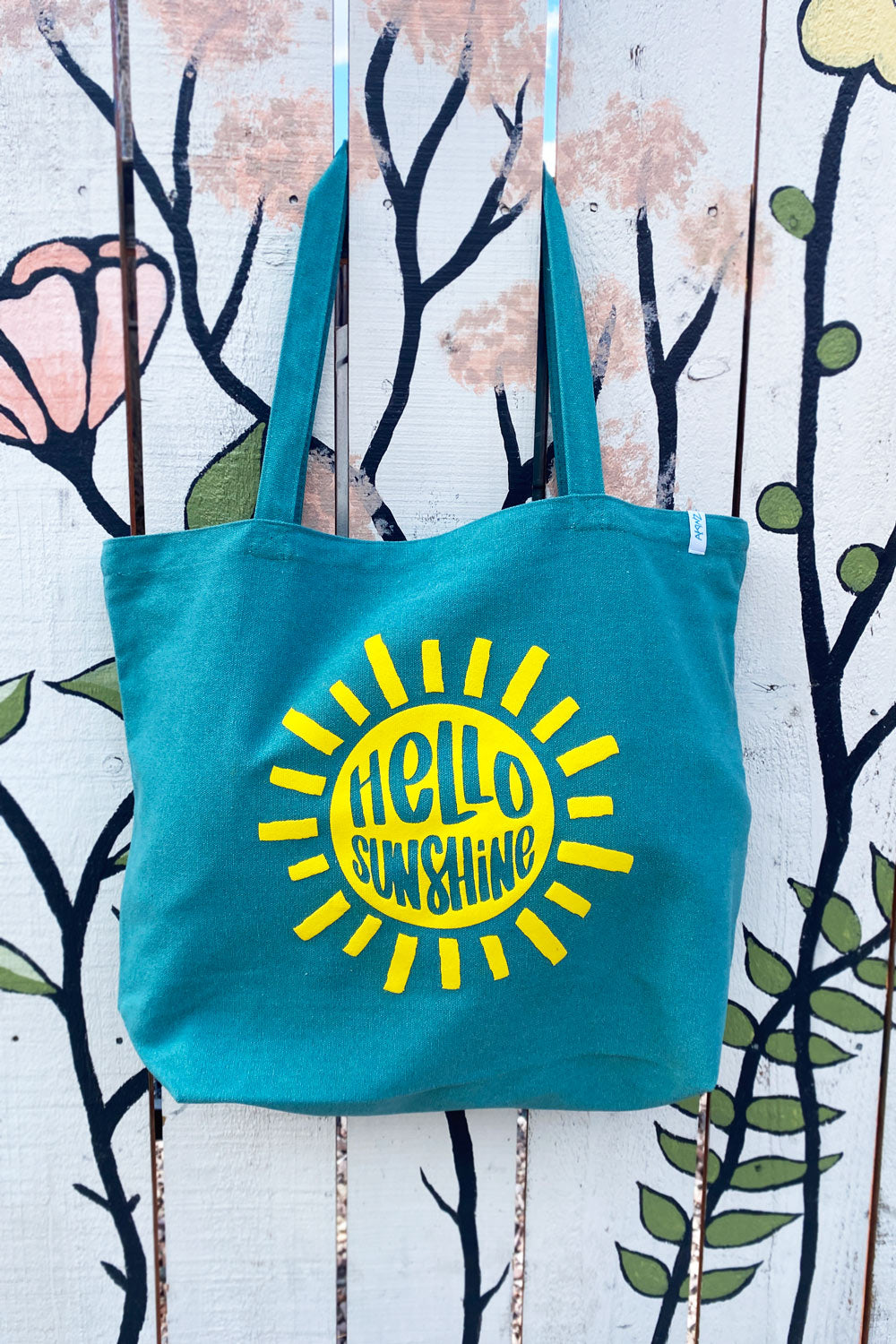 Hello Sunshine Premium Canvas Tote Bag