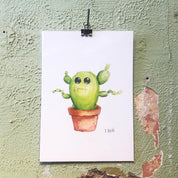 Tiny Monsters Art Print - 5" x 7"