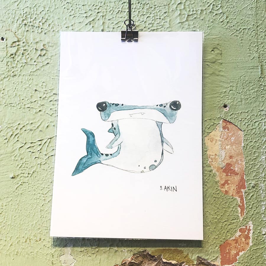 tiny-monsters-art-print-hammerhead-shark.jpg