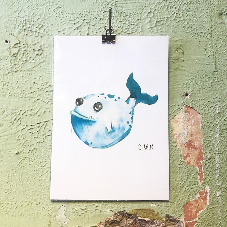 tint monsters Tiny Monsters Art Print