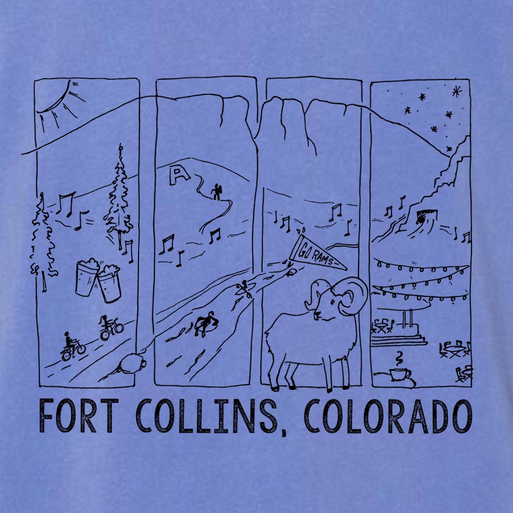 Fort Collins Seasons Tee