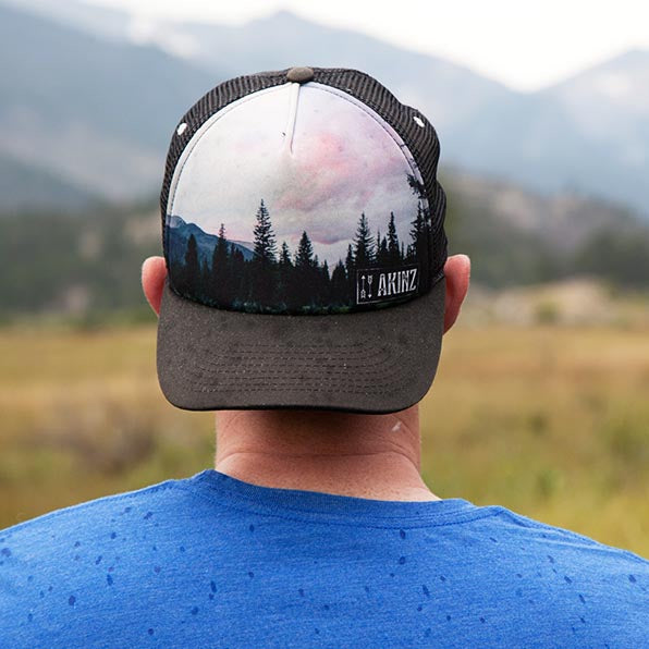 The Mountains Are For Everyone Trucker Cap | Embroidered Mesh Cap