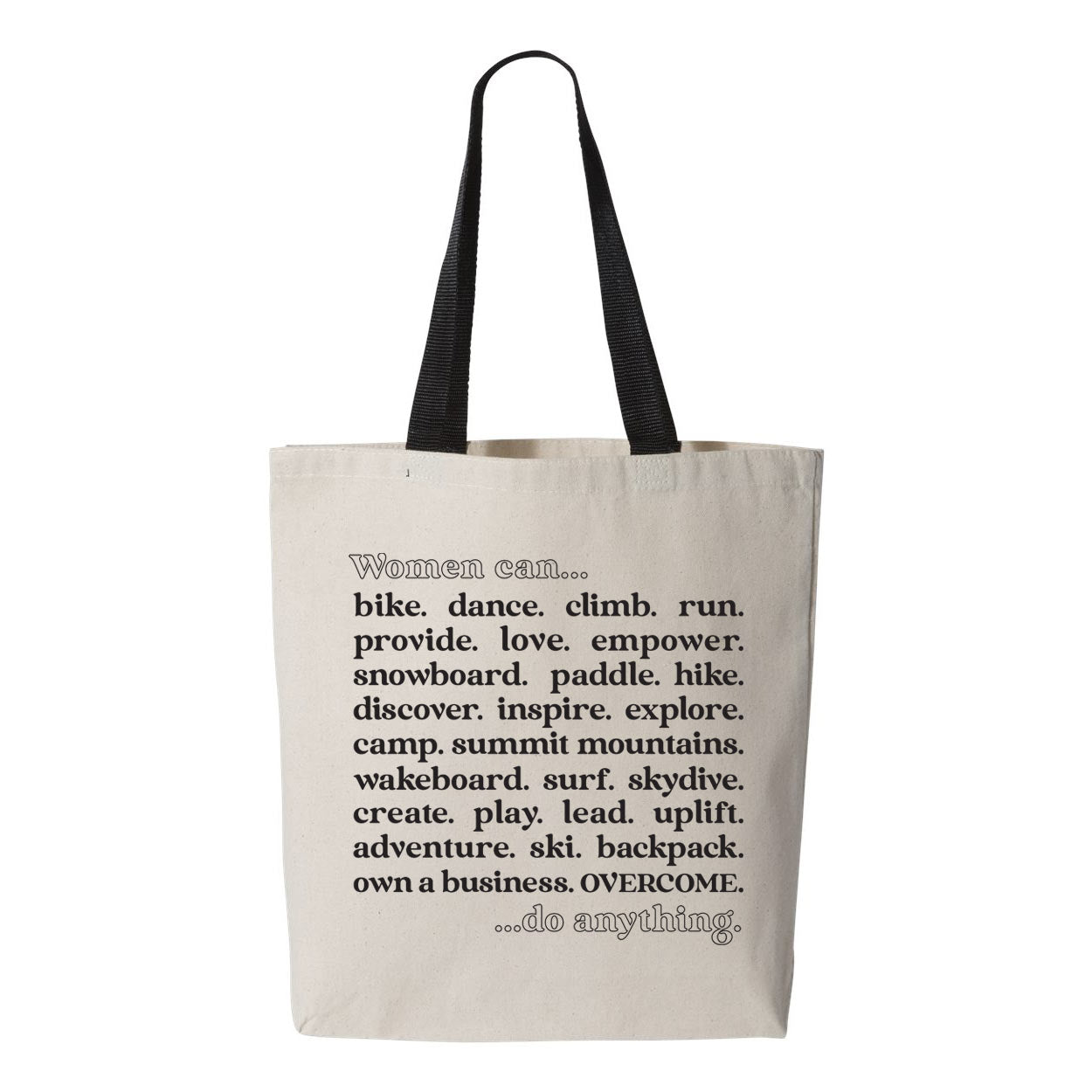 Women Can Do Anything Tote