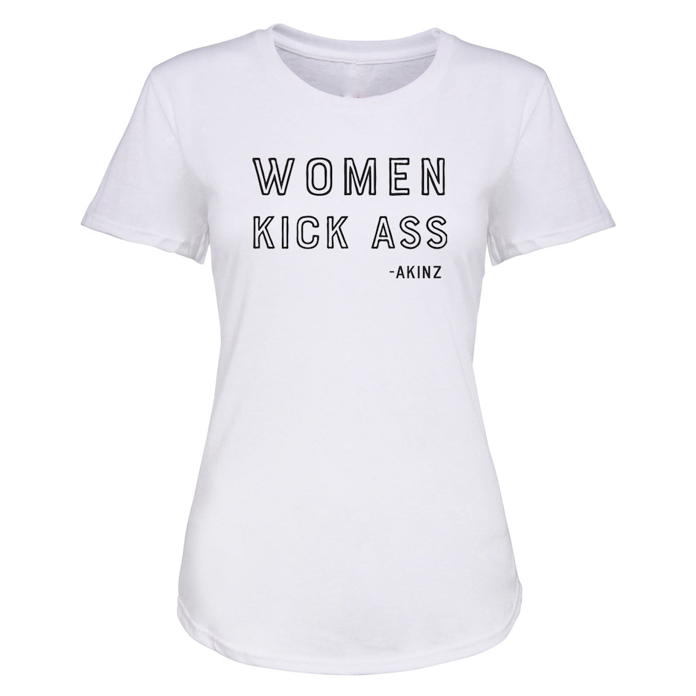 Women Kick Ass Tee